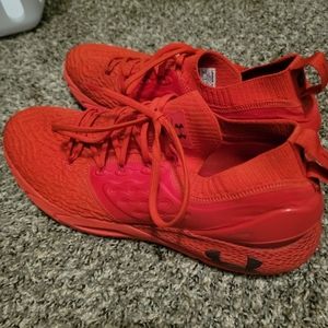 Mens Size 14 Under Armour HOVR Phantom 2 Red Running Shoes
